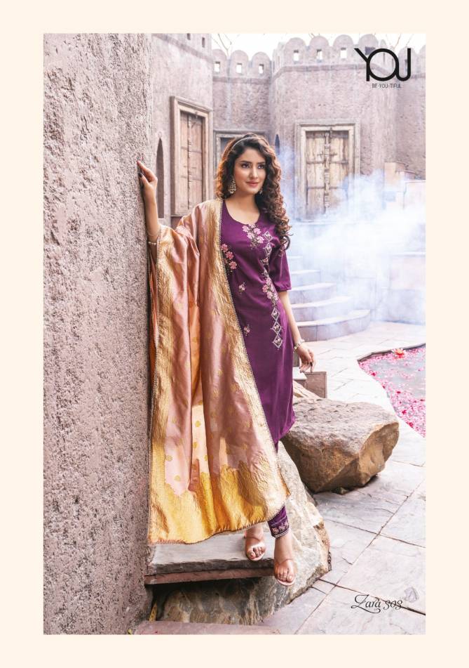 Zara Vol 3 By Wanna 301-307 Readymade Salwar Suits Catalog